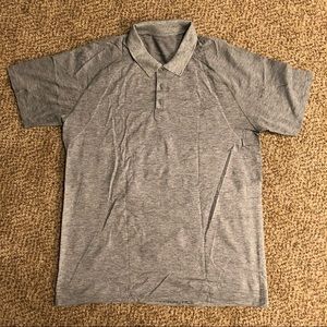 Lululemon Metal Vent Tech Polo 2.0 Grey Size Extra Large XL